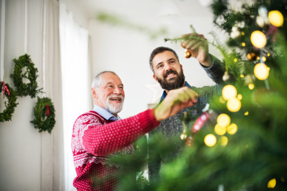 Weihnachtssprüche für Papa